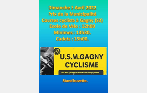 Gagny (93) Ecole de Vélo