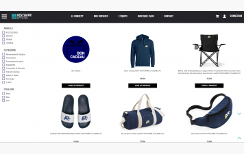 Boutique en ligne LPC